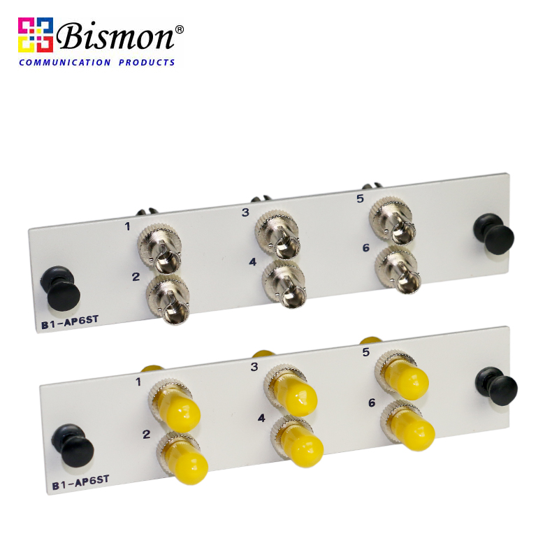 6 ST snap-in adaptor plate-unload